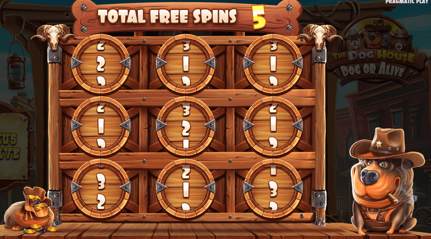 Играть в Dog House Dog or Alive на деньги