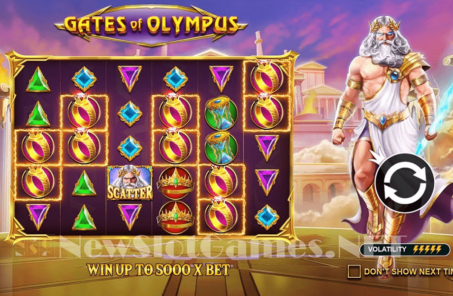Играть в автомат Gates of Olympus на деньги